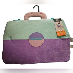 Adult Soft Cosmetic Case Costume- Mint Green and Purple